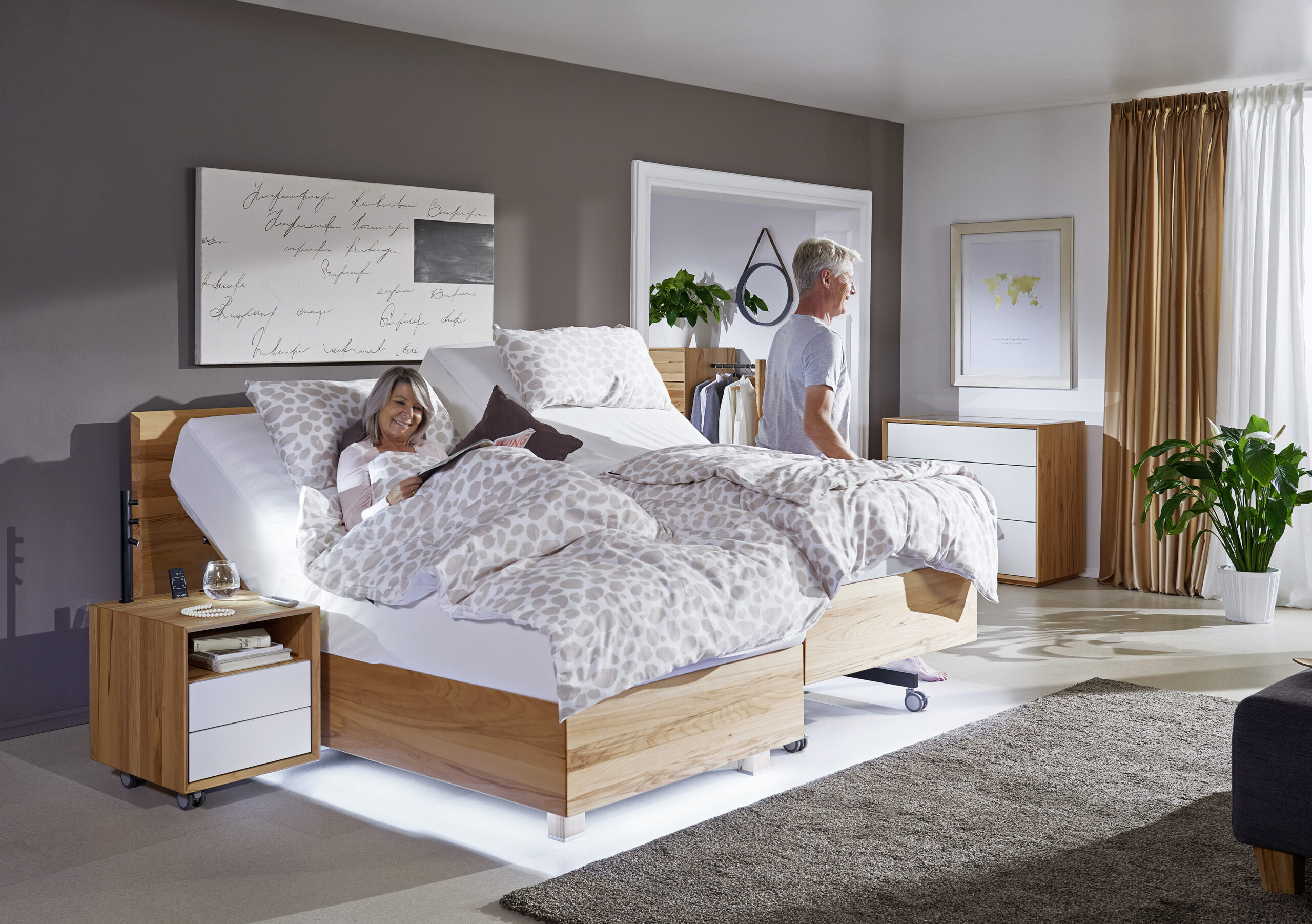 Kirchner Komfort-Betten - Betten Leitermann und Betten Rabolt - Offenburg und Baden-Baden Kirchner Betten bei Premium-schlafen.de Kompfortbett von Kirchner