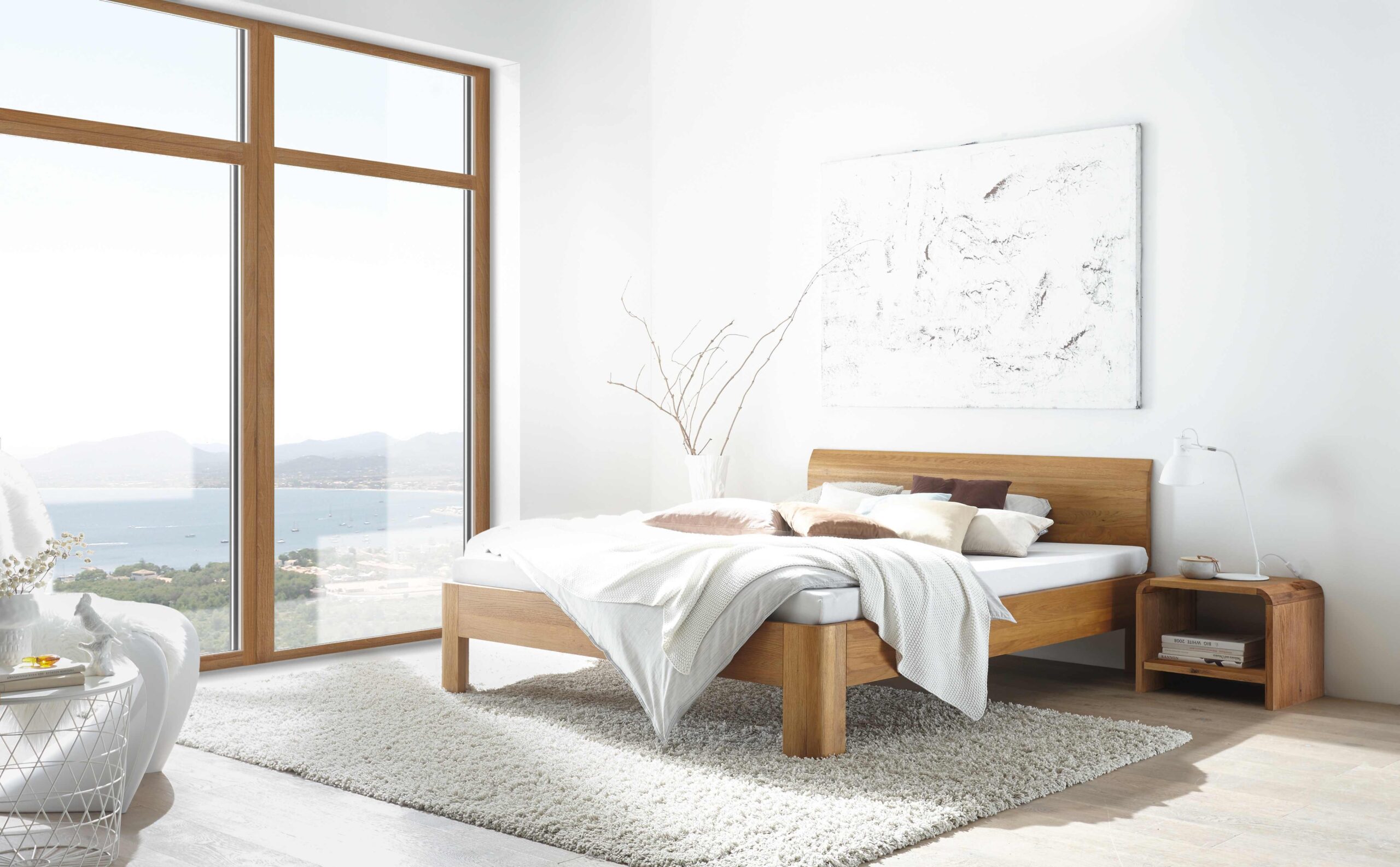 Massivholzbett von Hasena aus Eiche