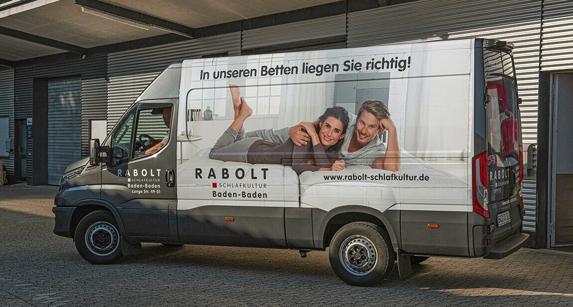 Auslieferung BadenBaden Betten Leitermann und Betten Rabolt - Offenburg und Baden-Baden