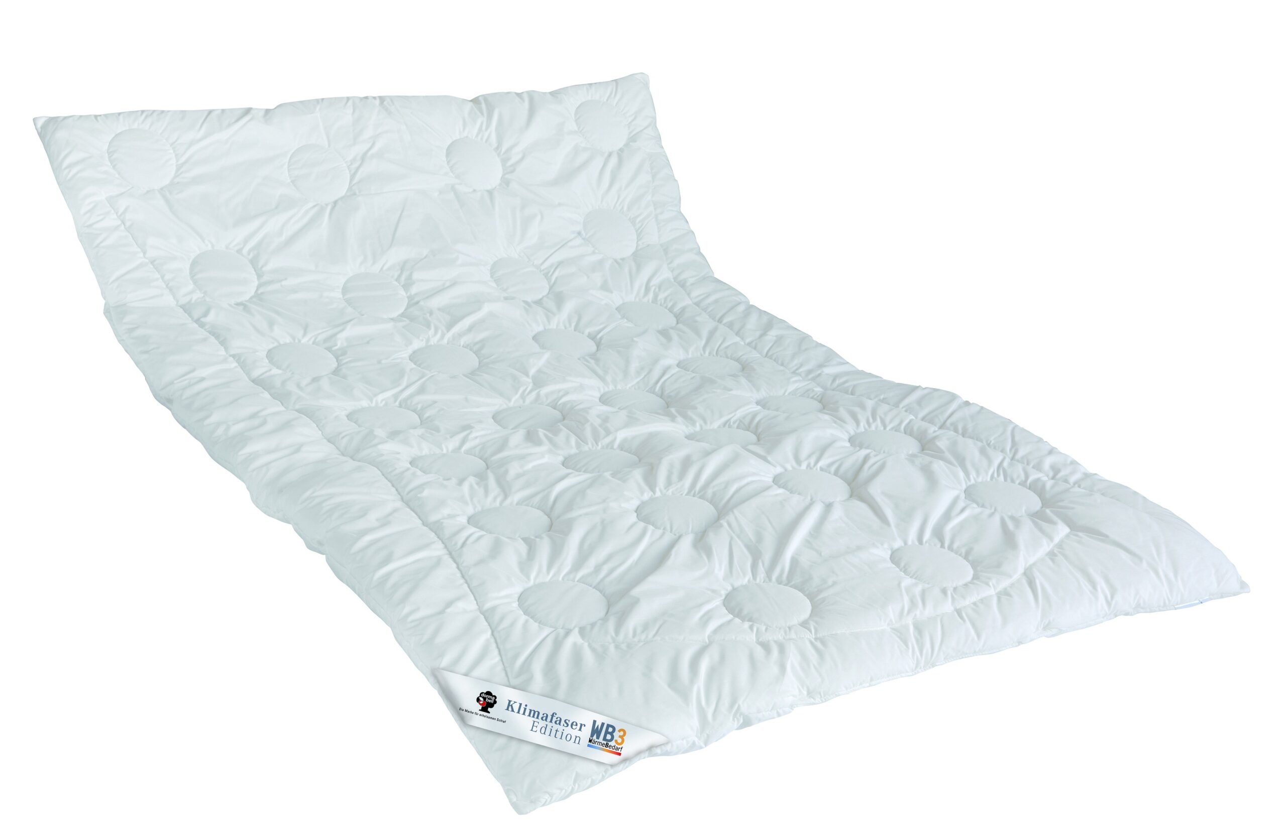 Die medium dormabell Klimafaser Edition Bettdecke eignet sich ideal für Allergiker durch seine Waschbarkeit