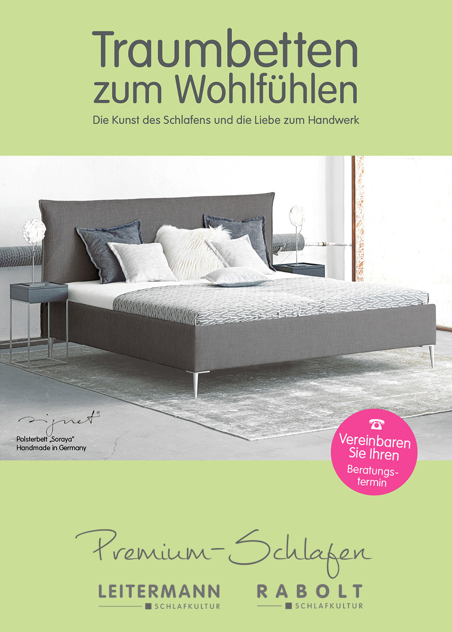Betten-Kompetenz-Prospekt Betten Leitermann